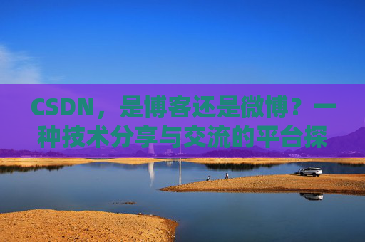 CSDN，是博客还是微博？一种技术分享与交流的平台探讨